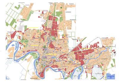 Карта краснодара 1995 года